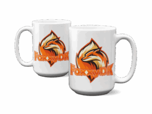 FoxxyDK Kop: Logo (33+44cl)