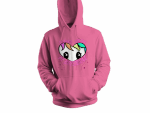 RainbowUnicornDK Hoodie: Støt brysterne