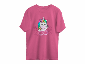 RainbowUnicornDK T-Shirt: Støt brysterne - Hi