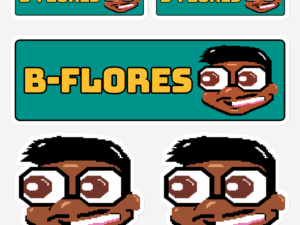 B_Flores Sticker ark