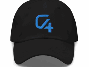 Ch4nten Kasket med Broderet logo