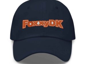 FoxxyDK Kasket: Logo Tekst - Navy