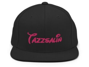 TazzSalin Snapback Cap: Logo