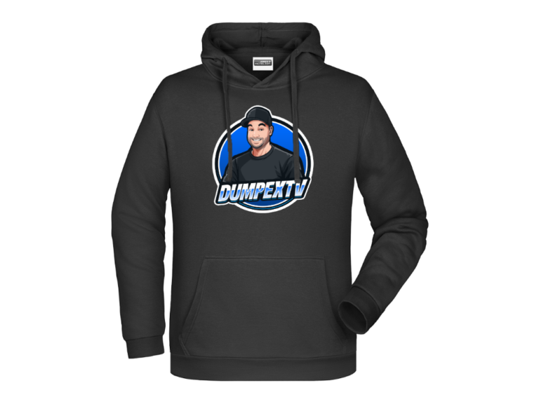 DumpexTV Hoodie – Stor Logo