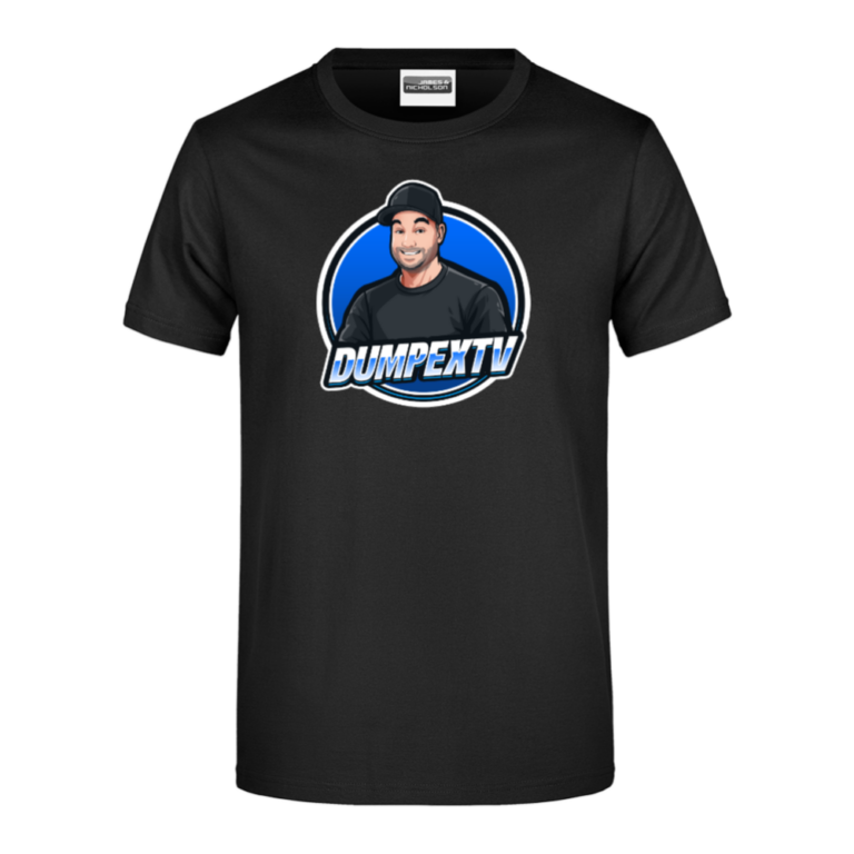 DumpexTV T-Shirt – Stor Logo