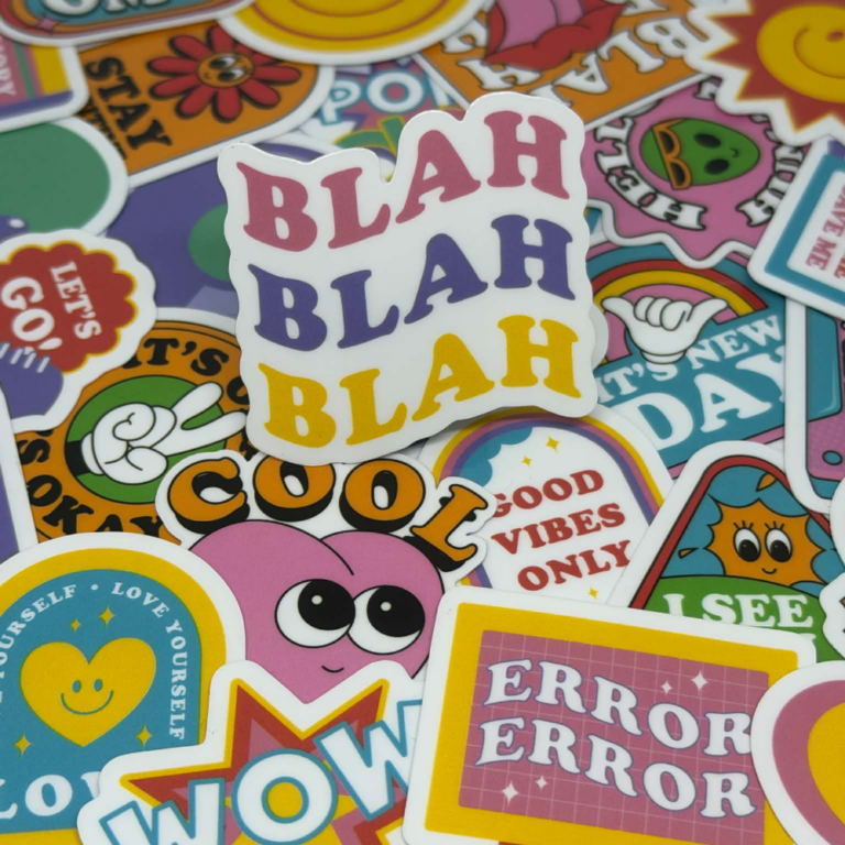 Custom Sticker Pakke - Glossy